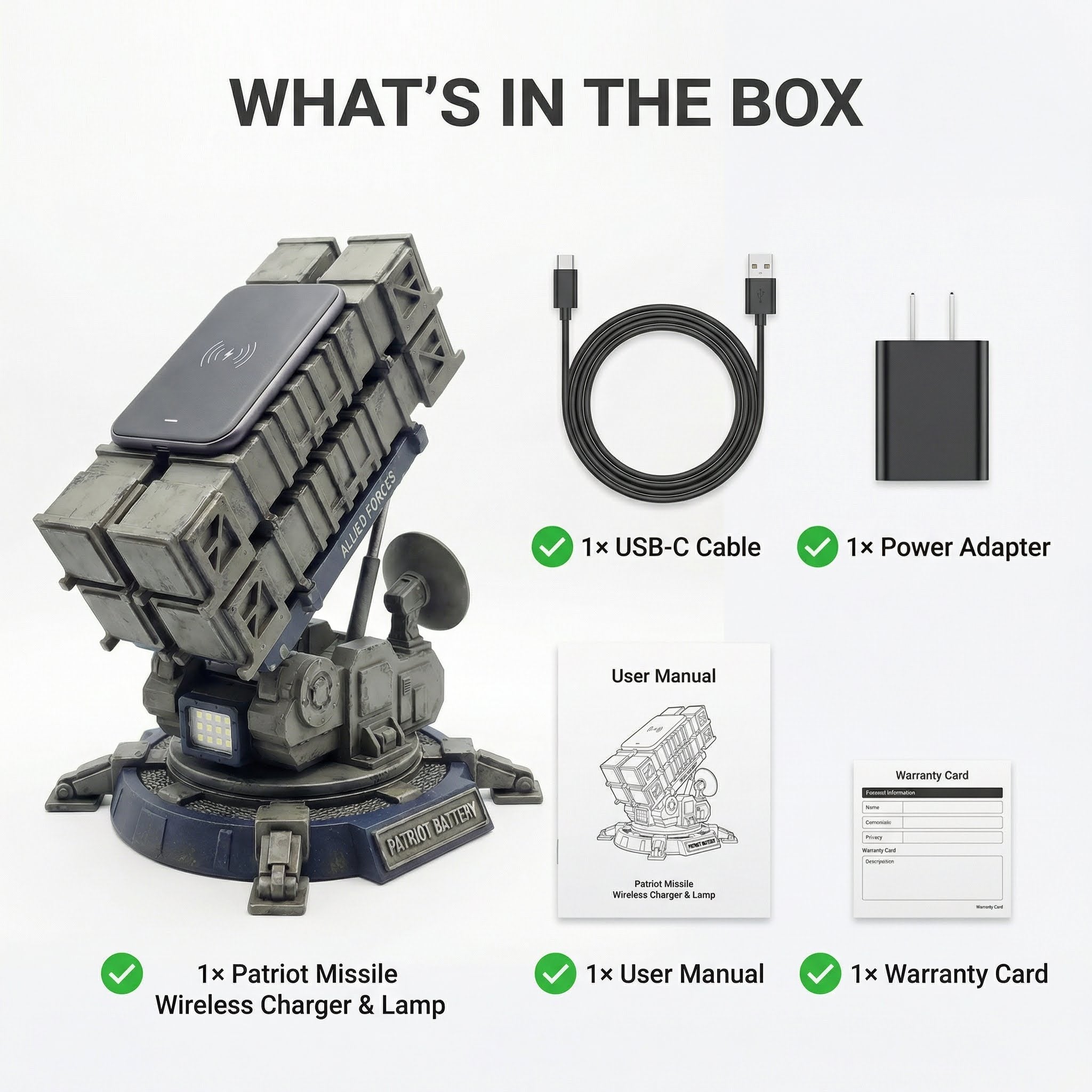 Patriot Missile Desk Companion