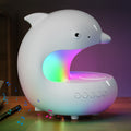 Whale LED Wireless Charger & Phone Stand — Desktop Night Light