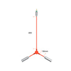 LEFEET P1 Lite 2-in-1 cable for a dual bracket
