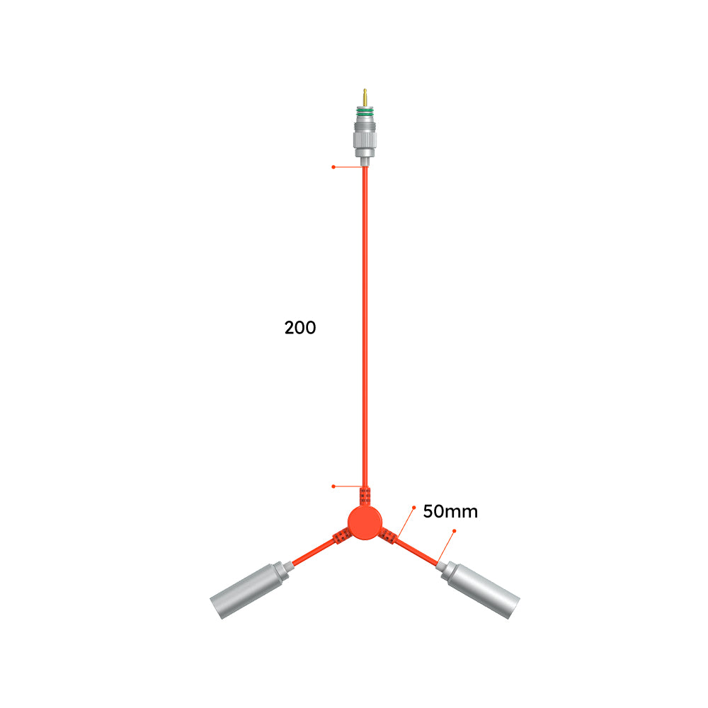 LEFEET P1 Lite 2-in-1 cable for a dual bracket