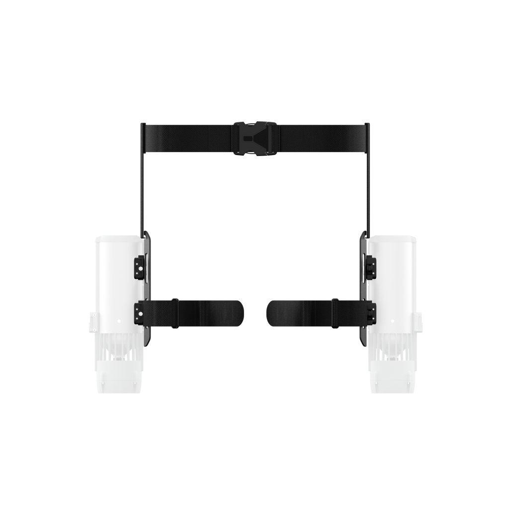 LEFEET P1 Lite leg mount kit components