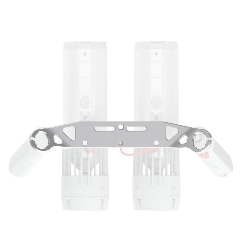 LEFEET P1 Lite dual bracket configured with two scooters