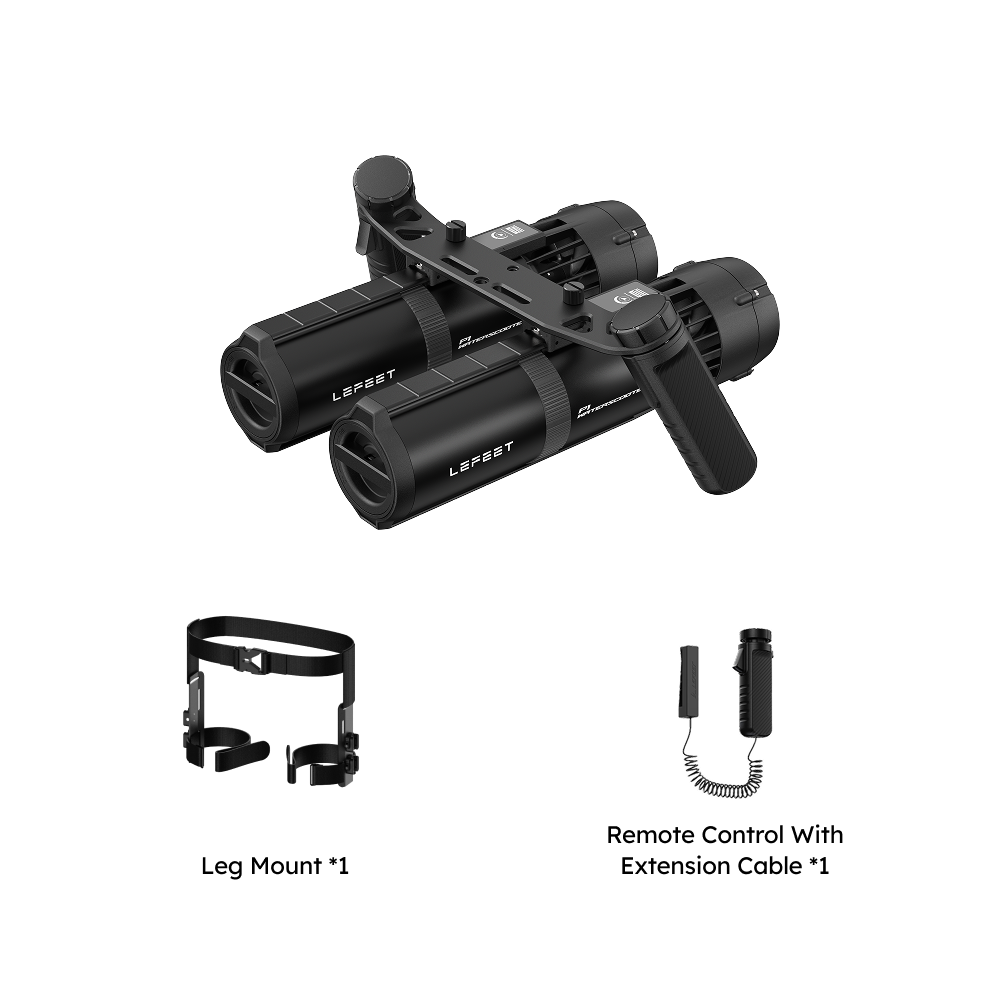 LEFEET P1 Dual Unit Leg Mount Bundle