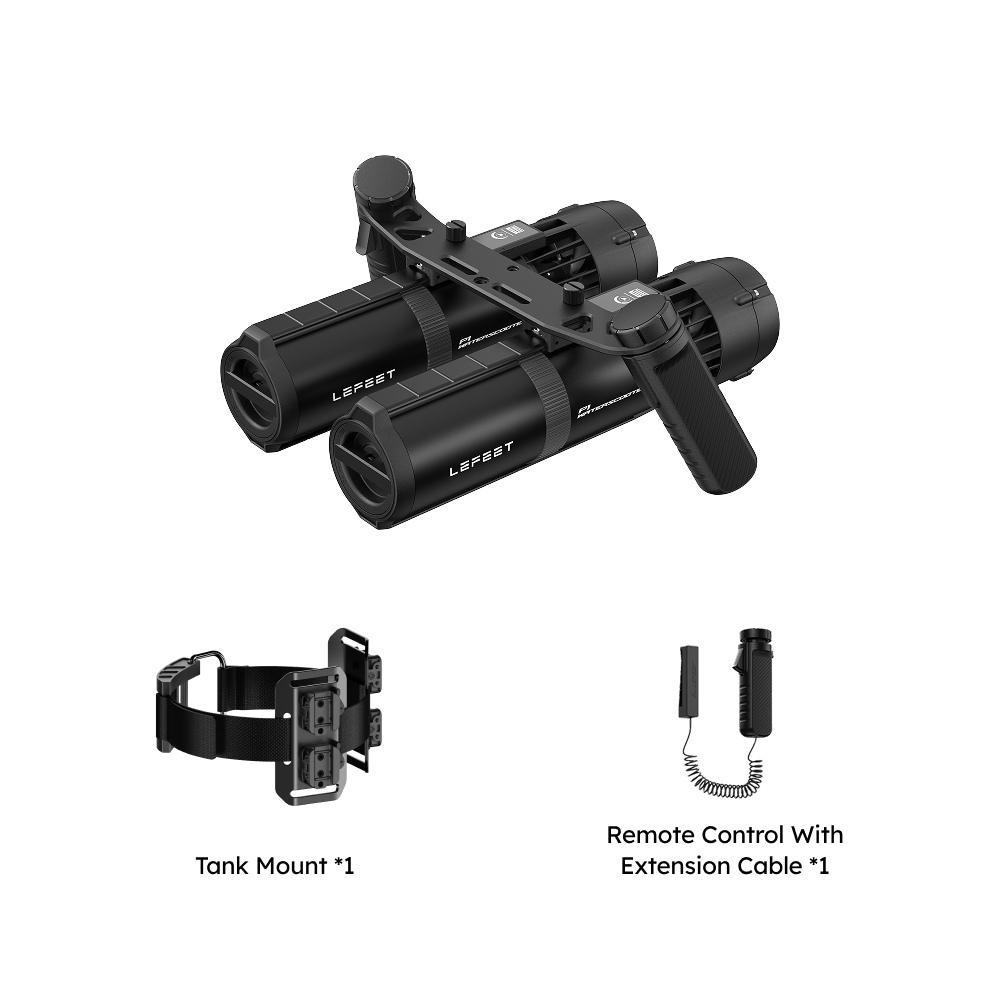 LEFEET P1 Dual Unit Tank Mount Bundle