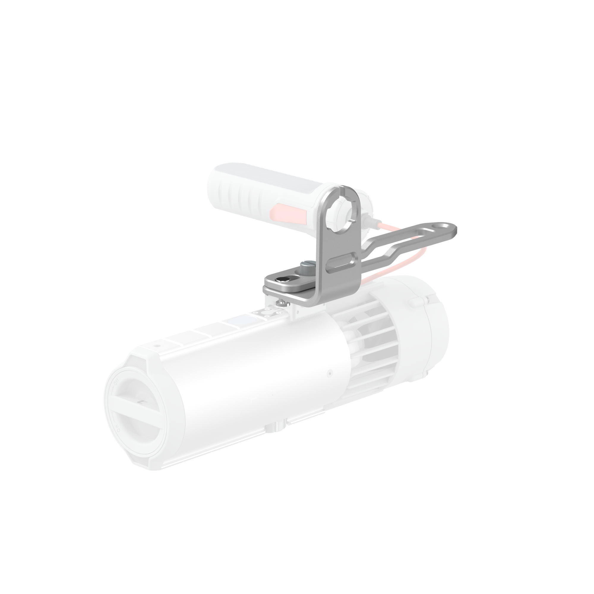 LEFEET P1 Lite single hand bracket detail