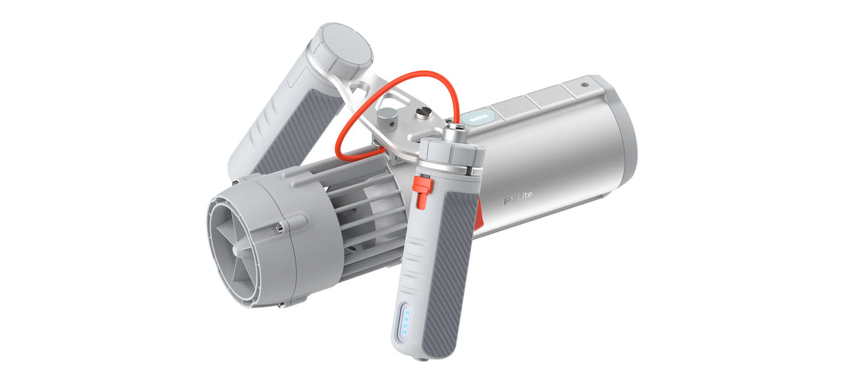 P1 Lite used in a single-hand configuration